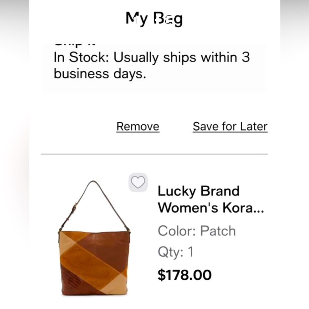 Like new leather Lucky brand purse